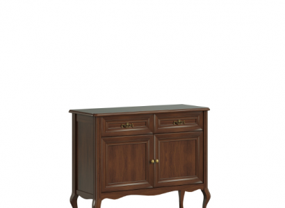 Solid wood handcrafted classic dresser cabinet